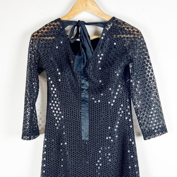 2/$30‎ Lilly Pulitzer Aaliyah Putting On The Glitz Black Sequin Mini Dress - Picture 6 of 7